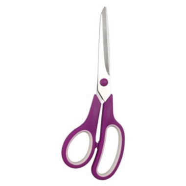 Kitcheniva Purple Stainless Steel Crafts Scissors. View a larger version of this product image.