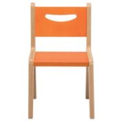 Whitney Brothers Whitney Plus 12 Orange Chair - Orange