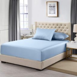 Egyptian Linens - 100% Cotton Solid 600 Thread Count - Fitted Sheet Only