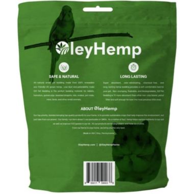 Oley Hemp Biodegradable Small Pet Bedding - Super Absorbency Compared to Clay. View a larger version of this product image.