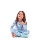 Alternate image 2 for Sleep On It Infant/Toddler Girls Full Of Hearts Snug Fit 2-Piece Pajama Sleep Set with Matching Socks