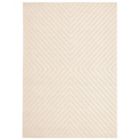 Alternate image 0 for Chaudhary Living 4.5' x 6.5' Off White Abstract Rectangular Outdoor Area Throw Rug