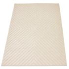 Alternate image 2 for Chaudhary Living 4.5' x 6.5' Off White Abstract Rectangular Outdoor Area Throw Rug