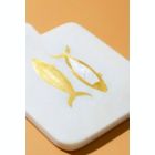 Alternate image 3 for GAURI KOHLI Goldfin Marble Cheese Board - Small