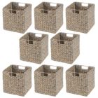 Alternate image 0 for mDesign Hyacinth Kitchen Storage Basket with Handles