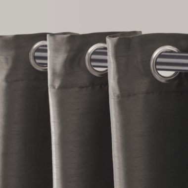 Lyndale Décor Silky Room Darkening Curtain. View a larger version of this product image.