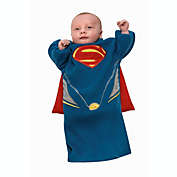 Rubies Man of Steel Superman Bunting Costume With Cape - Newborn