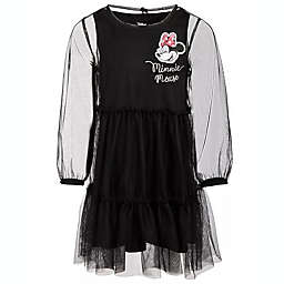 Disney Toddler Girl's Minnie Mouse Mesh Dress Black Size 3T