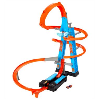 Hot Wheels Sky Crash Tower Track Set. View a larger version of this product image.