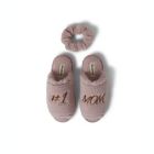 Alternate image 0 for Dearfoams Womens Louise Slide with Extended Vamp and Scrunchie