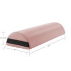 Alternate image 2 for Saloniture Jumbo Half Round Massage Table Bolster Pillow Pad - 26 x 9 x 4.5 Inch