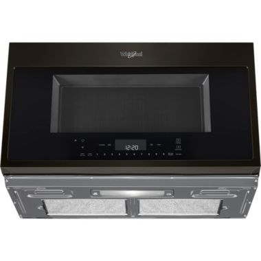1.9 Cu. Ft. Black Stainless Over-the-Range Microwave. View a larger version of this product image.
