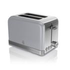 Alternate image 0 for Swan 2 Slice Retro Toaster Grey