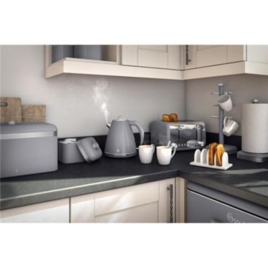 Swan 2 Slice Retro Toaster Grey. View a larger version of this product image.