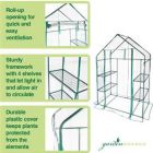 Alternate image 2 for Garden Elements Personal Plastic Indoor/Outdoor Standing Greenhouse For Seed Starting and Propagation, Frost Protection (Clear, Medium, 56in x 29in x 77in)