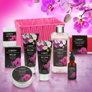 Lovery Gift Baskets for Women - Spa Gift Set - Enchanted Orchid Scent. View a larger version of this product image.