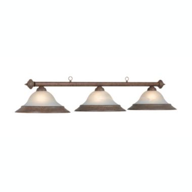 RAM Game Room Traditional Style 60" 3-Light Billiard Pendant Light - Old Brown. View a larger version of this product image.
