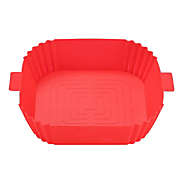 Kitcheniva Air Fryer Silicone Pot Air Fryer Basket Liners Non-Stick, Red