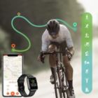 Alternate image 2 for Letsfit Smartwatch Fitness Tracker with Heart Rate Monitor Activity Tracker with 1.3 Inch Touch Screen for iPhone and Android - ID205L -  Black