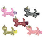 Alternate image 0 for Wrapables Dress Up Sparkly Kitties Hair Clips, Set of 5