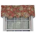 Alternate image 0 for RLF Home Valdosta Regal Style All Season Valance Pompeii 3" Rod Pocket 50W x 17L