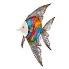 Alternate image 0 for Multi Color White Elegance Tropical Fish Metal Wall Decoration 23 x 14 x 2 Inch