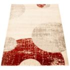 Alternate image 2 for Chaudhary Living 7.75' x 10' Off White and Red Geometric Rectangular Area Throw Rug