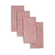 Sustainable Threads 100% kora cotton Handwoven Fair Trade 18"x18" Napkin Set - HIBISCUS - set contains 4 pieces