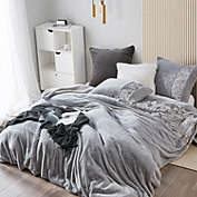 Byourbed Coma Inducer  Duvet Cover - King - Friday Night - Silver with Sequins