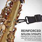Alternate image 3 for LyxJam Alto Saxophone, E Flat Brass Alto Sax Beginners Kit, Antique Bronze