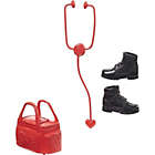 Alternate image 3 for Barbie Paramedic Doll, Role-play Clothing & Accessories  Stethoscope, Medical Bag