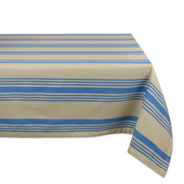 DII Sailor Stripe Tablecloth 60X84. View a larger version of this product image.