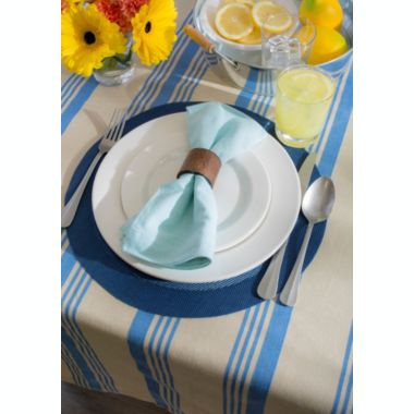 DII Sailor Stripe Tablecloth 60X84. View a larger version of this product image.