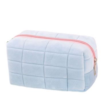 Kitcheniva Pencil Case Bag Pen Stationery Bag Make-up Brush Pouch, Blue. View a larger version of this product image.