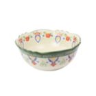 Alternate image 3 for Laurie Gates Tierra 2 Piece Scalloped Stoneware Serving Bowl Set