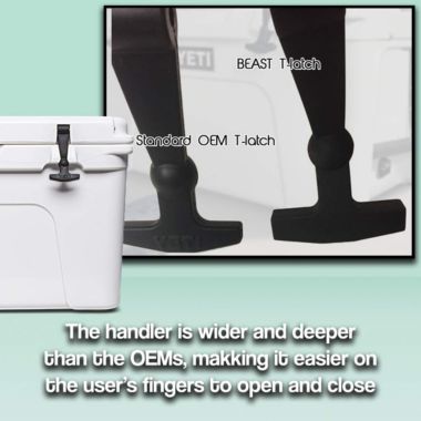 BEAST COOLER ACCESSORIES 2-Pack Of Replacement Lid Latches Compatible With Yeti And Rtic Hard Coolers. View a larger version of this product image.