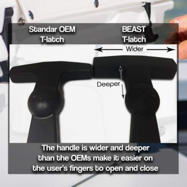 BEAST COOLER ACCESSORIES 2-Pack Of Replacement Lid Latches Compatible With Yeti And Rtic Hard Coolers. View a larger version of this product image.