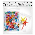 Alternate image 1 for Casafield Ceramic Christmas Tree Replacement Lights - 108 Multi-color Bulbs and 3 Star Toppers