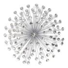 Alternate image 0 for HomeRoots Home Decor Silver Acrylic Burst Metal Wall Decor - 321379