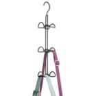 Alternate image 2 for mDesign Metal Wire Over Closet Rod Hanging Handbag Organizer, 2 Pack