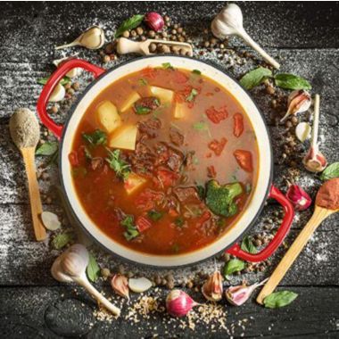 Cookwin Cast Iron Casserole Duty Casserole Skillet with , Porcelain Enameled. View a larger version of this product image.