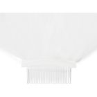 Alternate image 2 for Sparkle and Bash 2 Tier Veil for Bride, White Lace Bridal Wedding Veil (34 In)