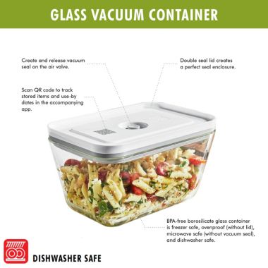 ZWILLING Fresh & Save Glass Airtight Food Storage Container. View a larger version of this product image.