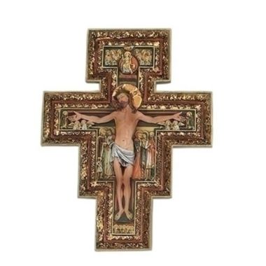 Joseph Studio 10.75 Inch Tall San Damiano Cross. View a larger version of this product image.