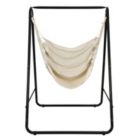 Alternate image 0 for Hivago Hanging Padded Hammock Chair with Stand and Heavy Duty Steel