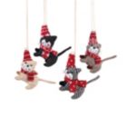 Alternate image 0 for Gallerie II Cats In Plaid Ornament A/12