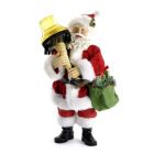 Alternate image 0 for Fabriche A Christmas Story Santa with Lighted Leg Lamp Figurine 10 Inch CS5154