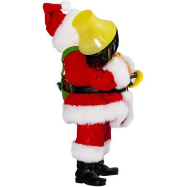 Fabriche A Christmas Story Santa with Lighted Leg Lamp Figurine 10 Inch CS5154. View a larger version of this product image.