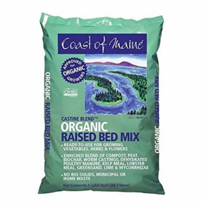 Coast of Maine Castine Blend, Organic Raised Bed Mix, 1 cu ft