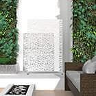 Alternate image 2 for Neutypechic 6.5 ft. H x 4 ft. W Laser Cut Metal Privacy Screen, 24"*48"*3 panels